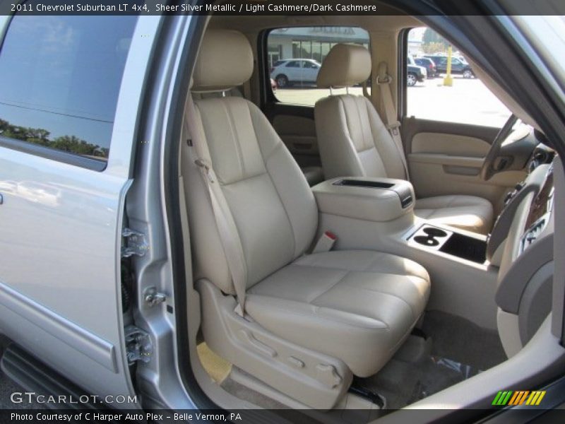 Sheer Silver Metallic / Light Cashmere/Dark Cashmere 2011 Chevrolet Suburban LT 4x4