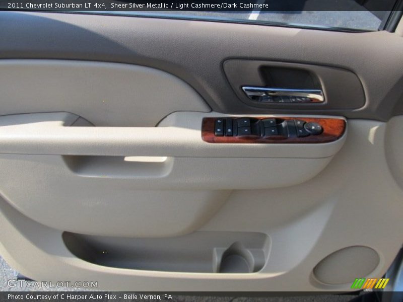 Sheer Silver Metallic / Light Cashmere/Dark Cashmere 2011 Chevrolet Suburban LT 4x4
