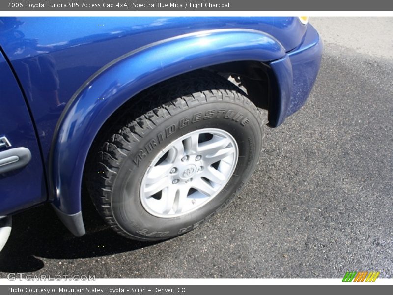 Spectra Blue Mica / Light Charcoal 2006 Toyota Tundra SR5 Access Cab 4x4