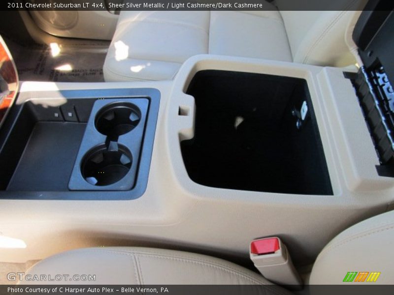 Sheer Silver Metallic / Light Cashmere/Dark Cashmere 2011 Chevrolet Suburban LT 4x4