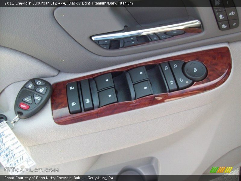 Black / Light Titanium/Dark Titanium 2011 Chevrolet Suburban LTZ 4x4