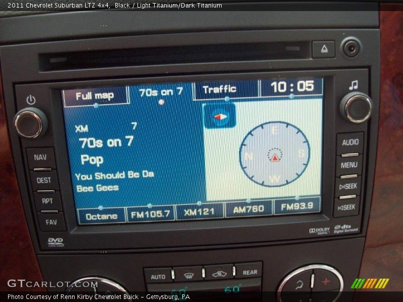 Black / Light Titanium/Dark Titanium 2011 Chevrolet Suburban LTZ 4x4