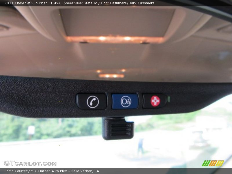 Sheer Silver Metallic / Light Cashmere/Dark Cashmere 2011 Chevrolet Suburban LT 4x4