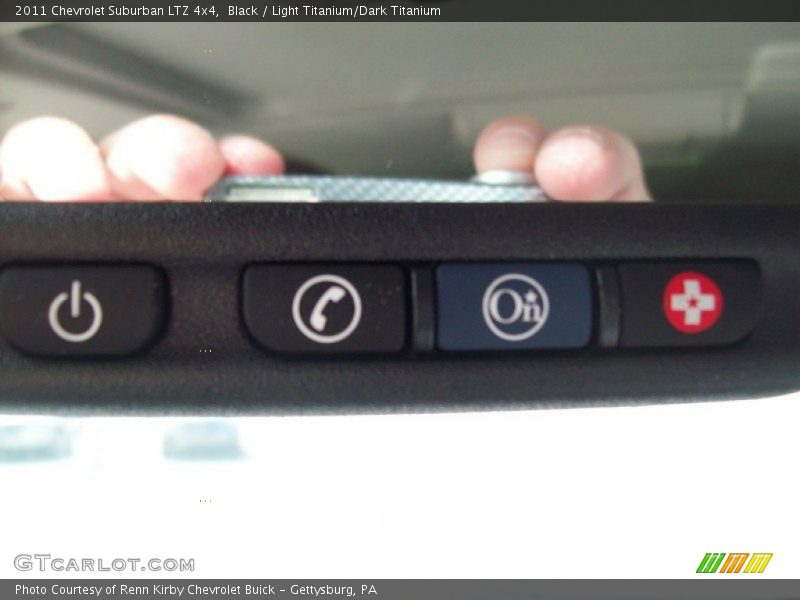 Black / Light Titanium/Dark Titanium 2011 Chevrolet Suburban LTZ 4x4