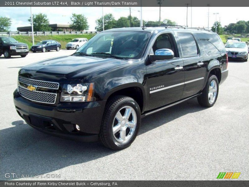 Black / Light Titanium/Dark Titanium 2011 Chevrolet Suburban LTZ 4x4