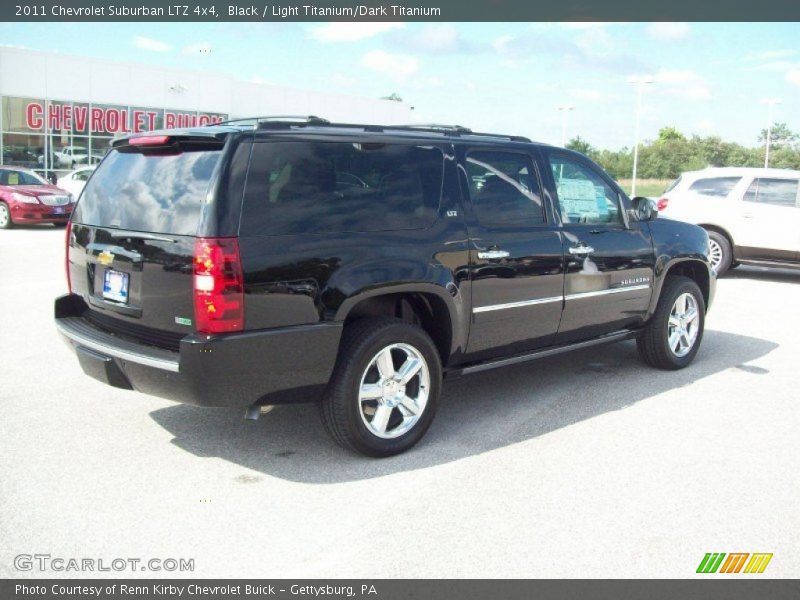 Black / Light Titanium/Dark Titanium 2011 Chevrolet Suburban LTZ 4x4