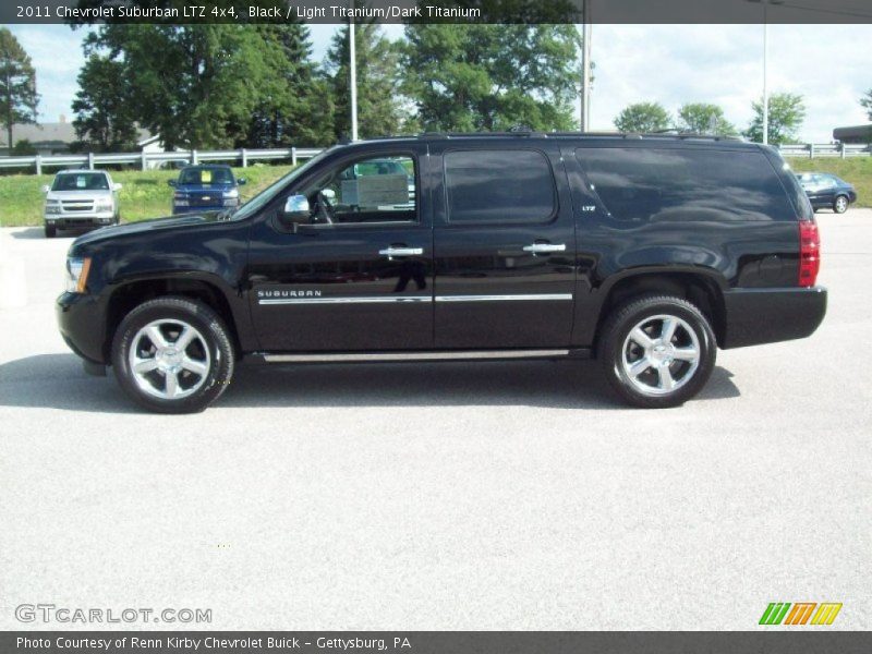 Black / Light Titanium/Dark Titanium 2011 Chevrolet Suburban LTZ 4x4