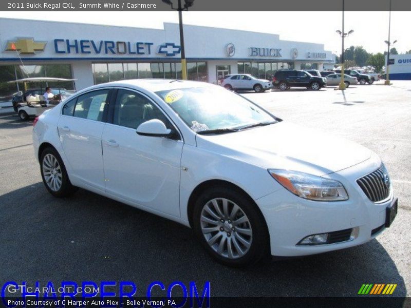 Summit White / Cashmere 2011 Buick Regal CXL