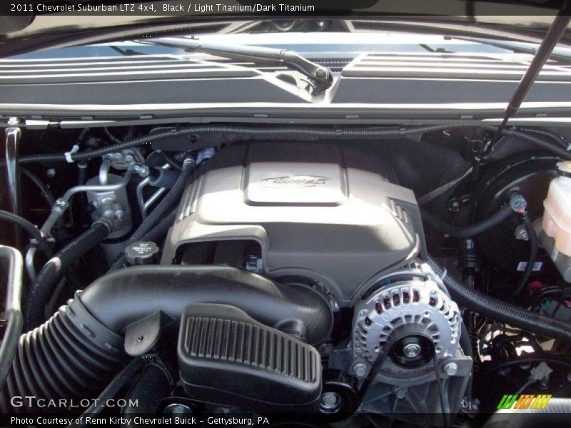 Black / Light Titanium/Dark Titanium 2011 Chevrolet Suburban LTZ 4x4