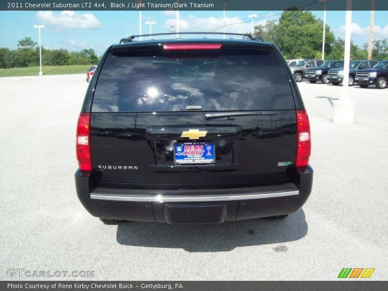 Black / Light Titanium/Dark Titanium 2011 Chevrolet Suburban LTZ 4x4