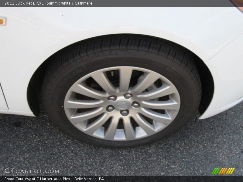 Summit White / Cashmere 2011 Buick Regal CXL