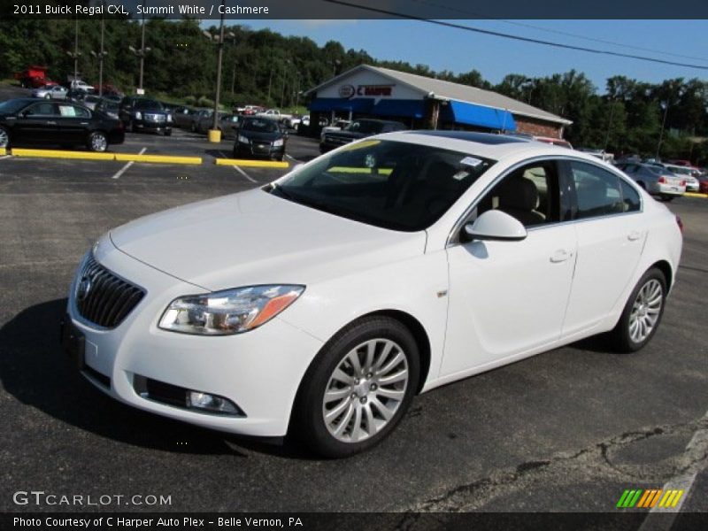 Summit White / Cashmere 2011 Buick Regal CXL