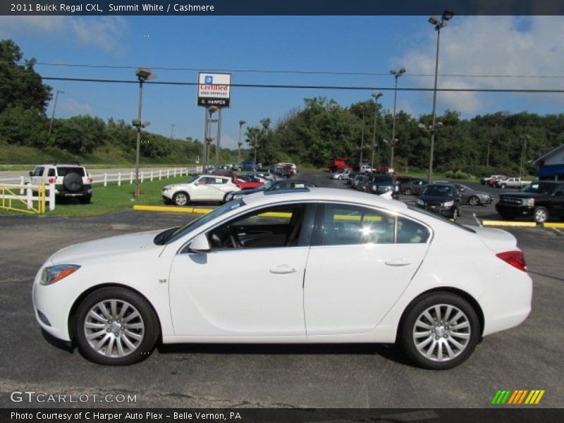 Summit White / Cashmere 2011 Buick Regal CXL