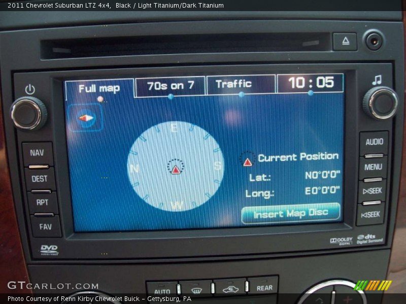 Black / Light Titanium/Dark Titanium 2011 Chevrolet Suburban LTZ 4x4