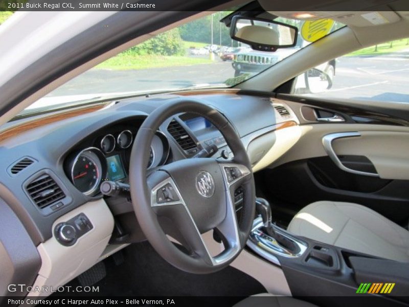 Summit White / Cashmere 2011 Buick Regal CXL