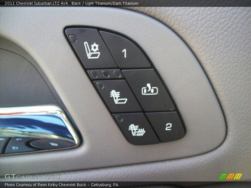 Black / Light Titanium/Dark Titanium 2011 Chevrolet Suburban LTZ 4x4