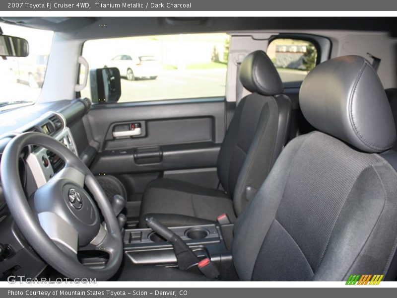Titanium Metallic / Dark Charcoal 2007 Toyota FJ Cruiser 4WD