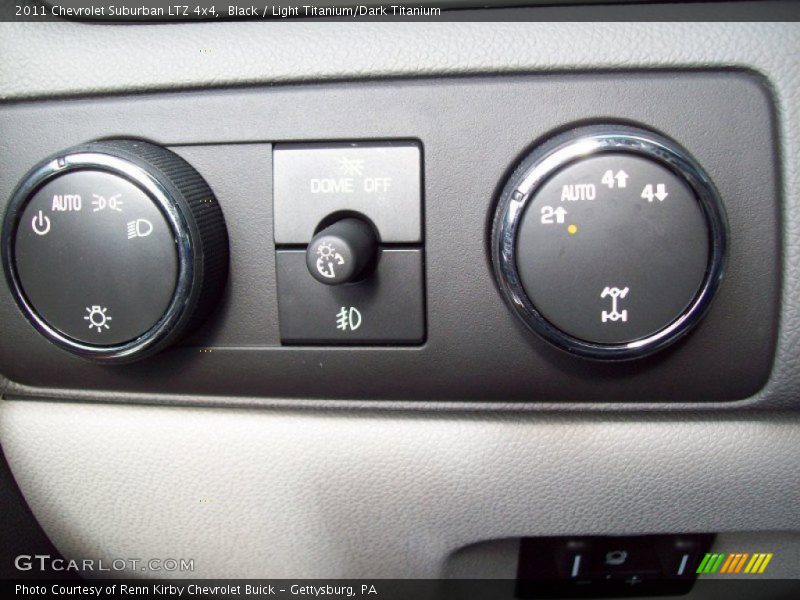 Black / Light Titanium/Dark Titanium 2011 Chevrolet Suburban LTZ 4x4