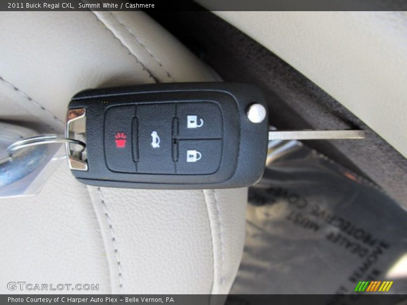 Summit White / Cashmere 2011 Buick Regal CXL