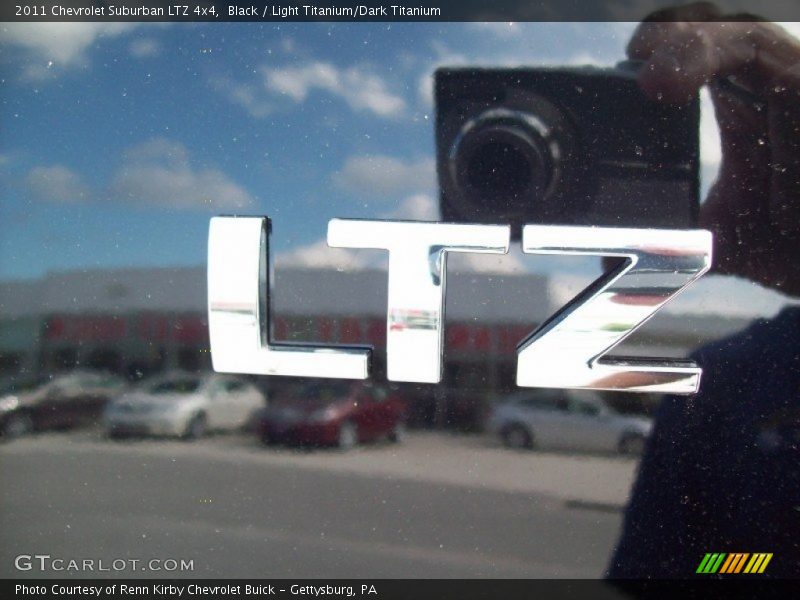 Black / Light Titanium/Dark Titanium 2011 Chevrolet Suburban LTZ 4x4