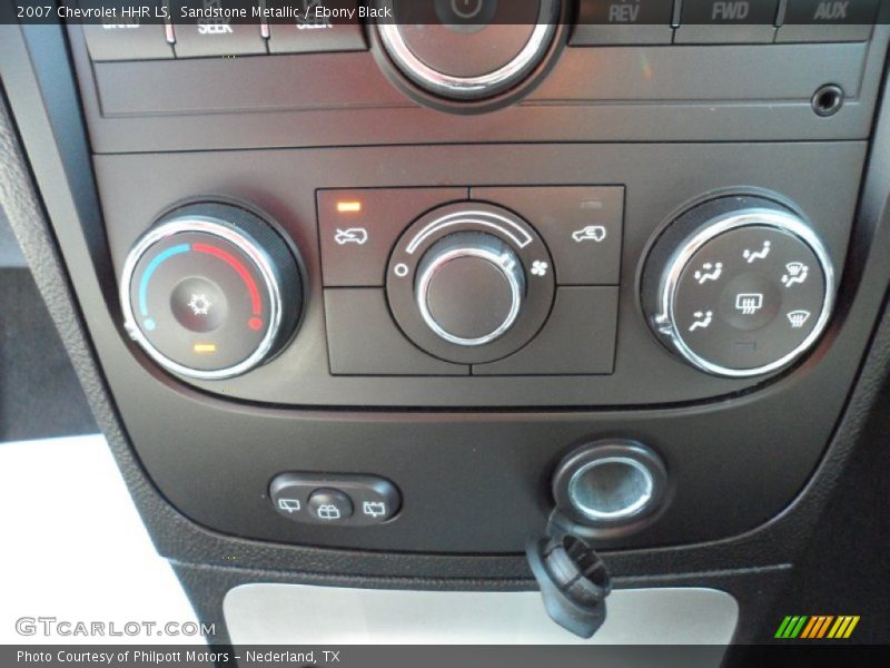 Sandstone Metallic / Ebony Black 2007 Chevrolet HHR LS