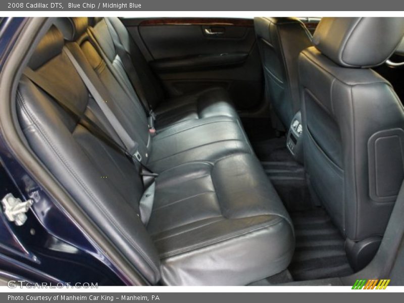 Blue Chip / Midnight Blue 2008 Cadillac DTS