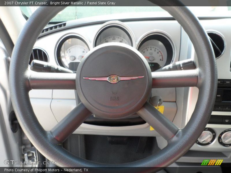 Bright Silver Metallic / Pastel Slate Gray 2007 Chrysler PT Cruiser