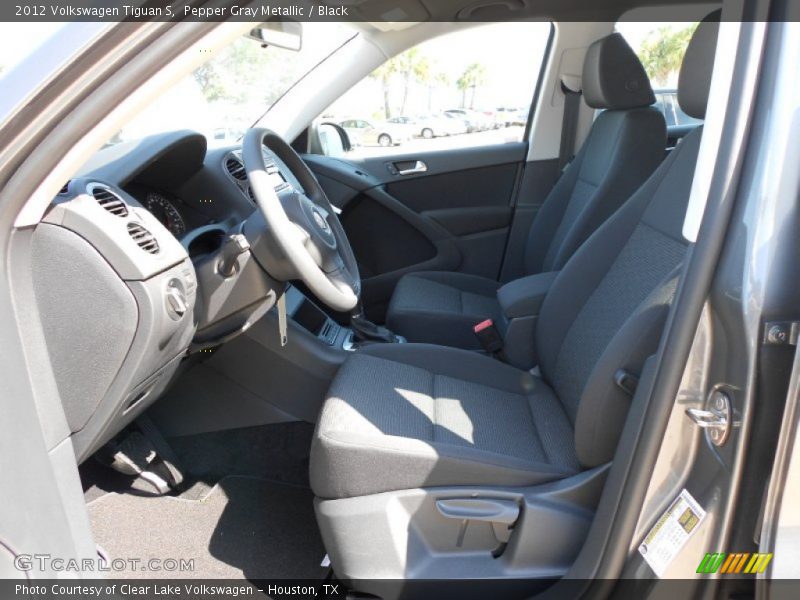  2012 Tiguan S Black Interior