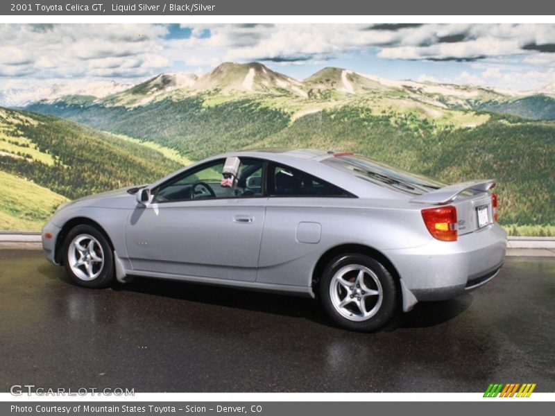 Liquid Silver / Black/Silver 2001 Toyota Celica GT