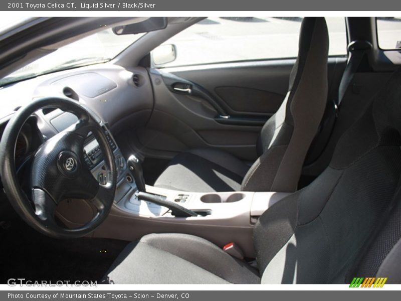 Liquid Silver / Black/Silver 2001 Toyota Celica GT