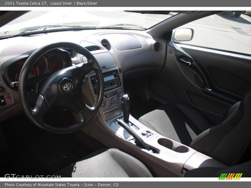 Liquid Silver / Black/Silver 2001 Toyota Celica GT