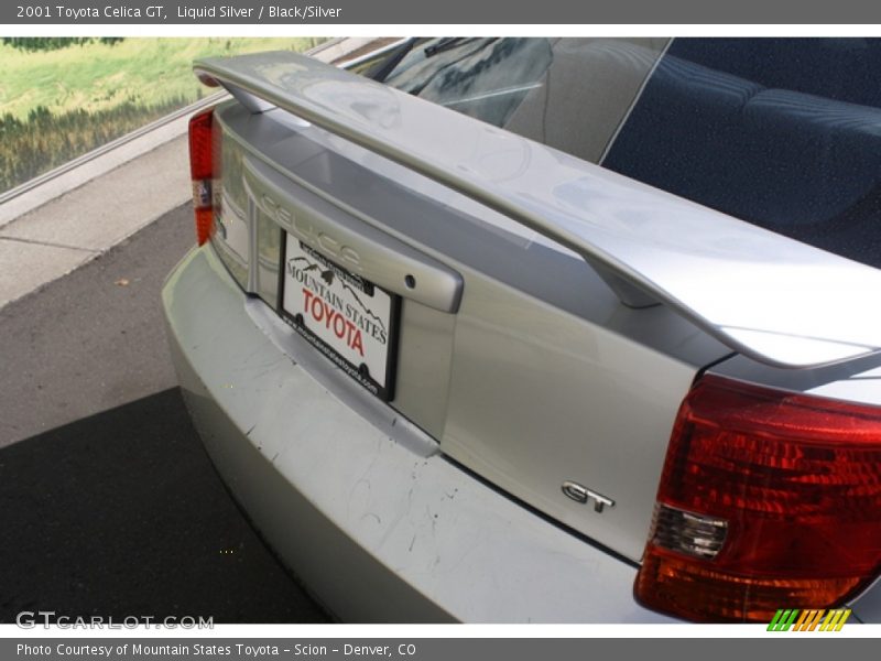Liquid Silver / Black/Silver 2001 Toyota Celica GT