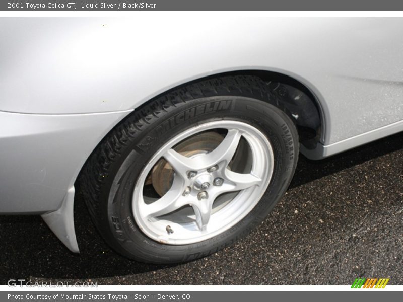 Liquid Silver / Black/Silver 2001 Toyota Celica GT