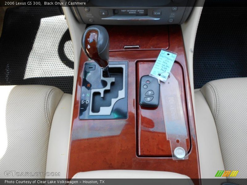 Black Onyx / Cashmere 2006 Lexus GS 300