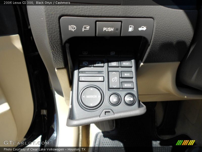 Black Onyx / Cashmere 2006 Lexus GS 300
