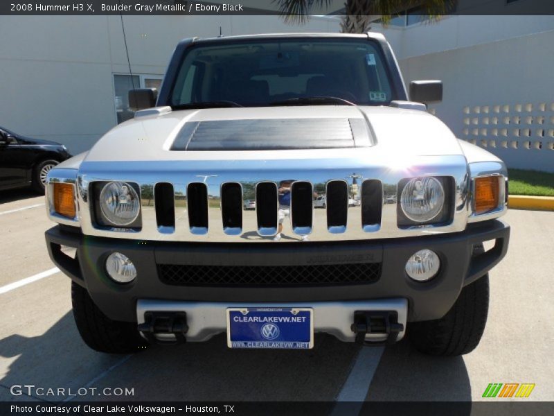Boulder Gray Metallic / Ebony Black 2008 Hummer H3 X