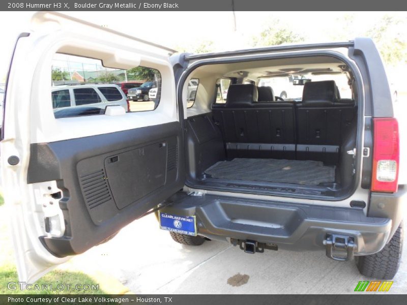 Boulder Gray Metallic / Ebony Black 2008 Hummer H3 X
