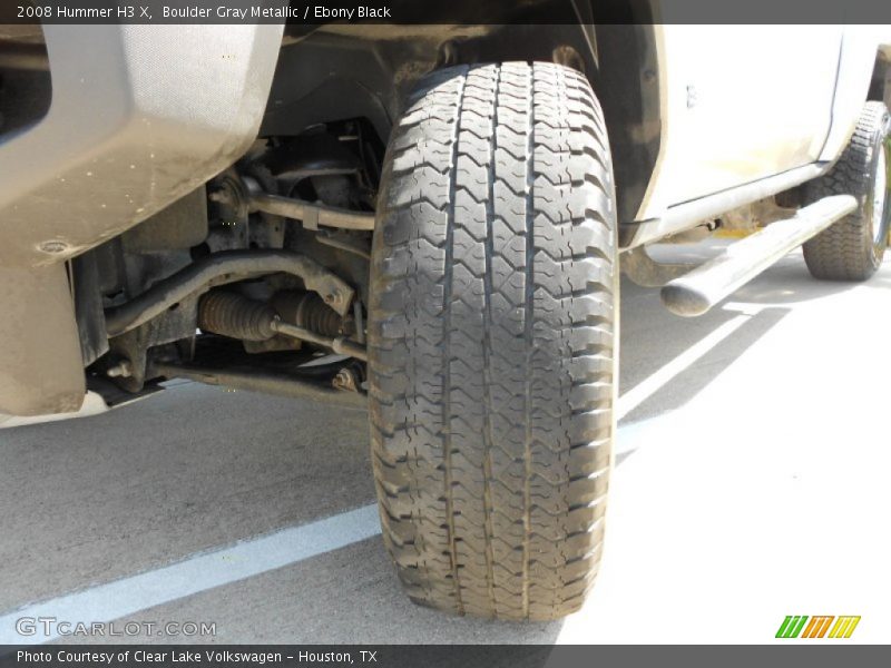 Boulder Gray Metallic / Ebony Black 2008 Hummer H3 X