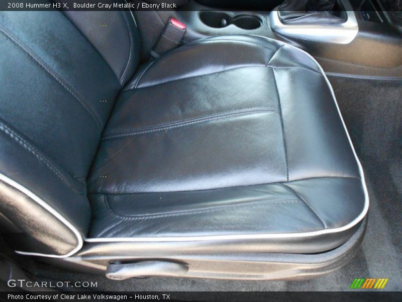 Boulder Gray Metallic / Ebony Black 2008 Hummer H3 X