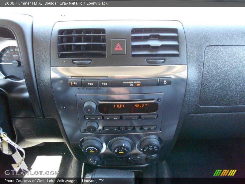 Boulder Gray Metallic / Ebony Black 2008 Hummer H3 X