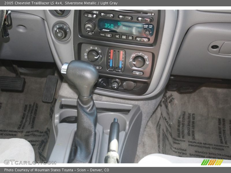 Silverstone Metallic / Light Gray 2005 Chevrolet TrailBlazer LS 4x4