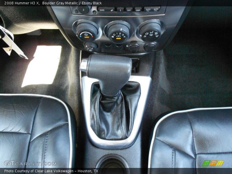 Boulder Gray Metallic / Ebony Black 2008 Hummer H3 X