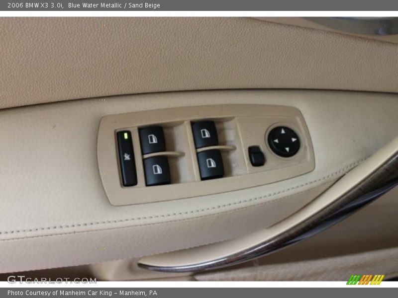 Blue Water Metallic / Sand Beige 2006 BMW X3 3.0i