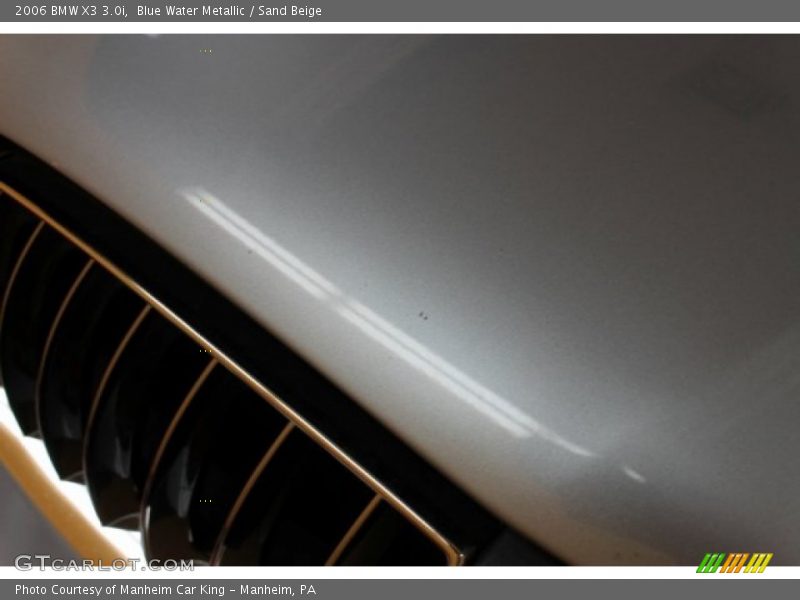 Blue Water Metallic / Sand Beige 2006 BMW X3 3.0i