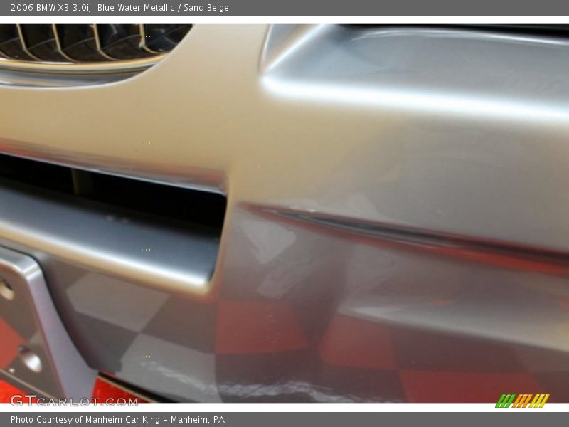 Blue Water Metallic / Sand Beige 2006 BMW X3 3.0i
