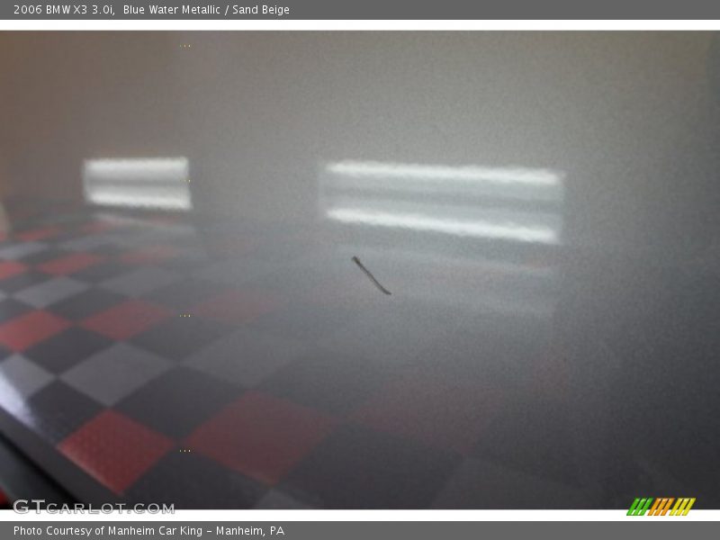 Blue Water Metallic / Sand Beige 2006 BMW X3 3.0i