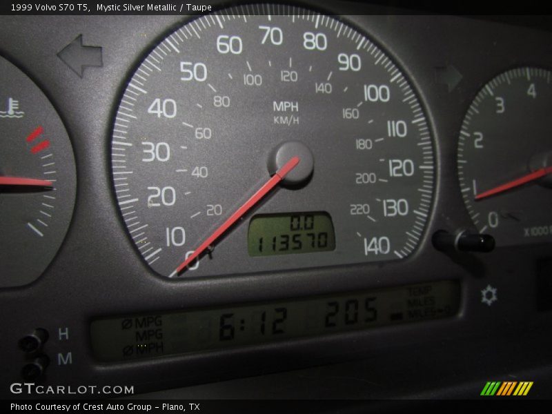 Mystic Silver Metallic / Taupe 1999 Volvo S70 T5