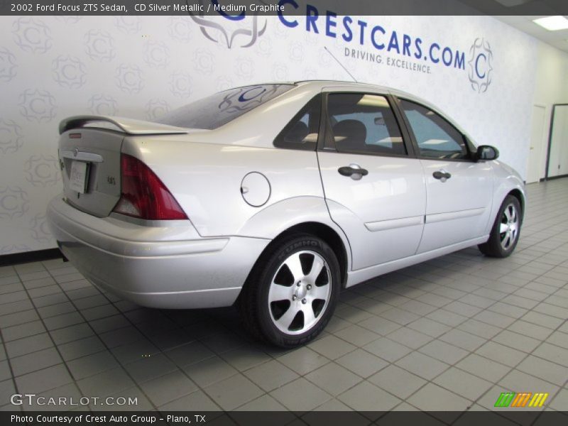CD Silver Metallic / Medium Graphite 2002 Ford Focus ZTS Sedan