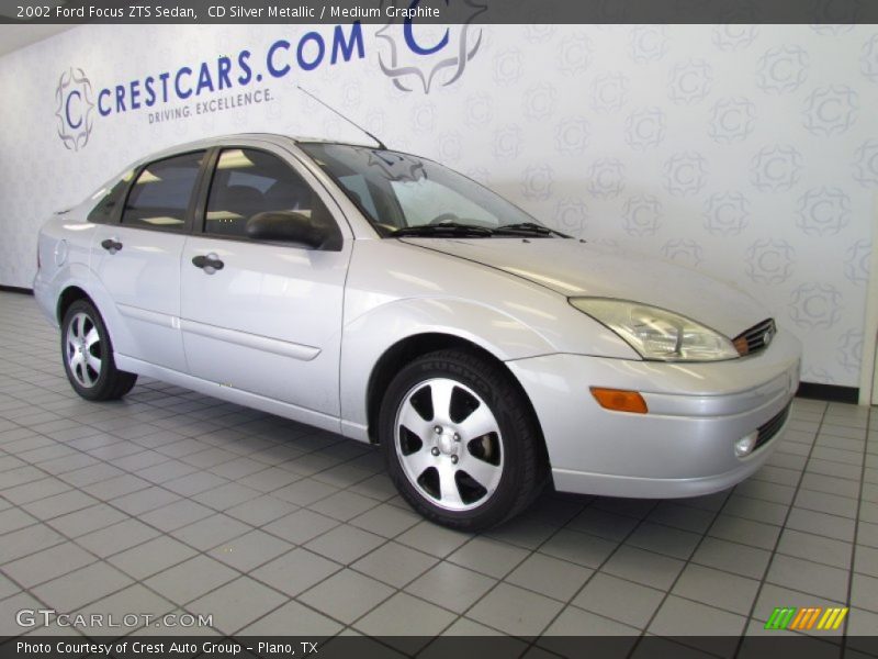 CD Silver Metallic / Medium Graphite 2002 Ford Focus ZTS Sedan