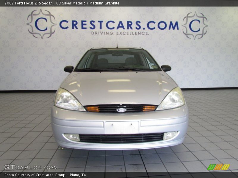 CD Silver Metallic / Medium Graphite 2002 Ford Focus ZTS Sedan